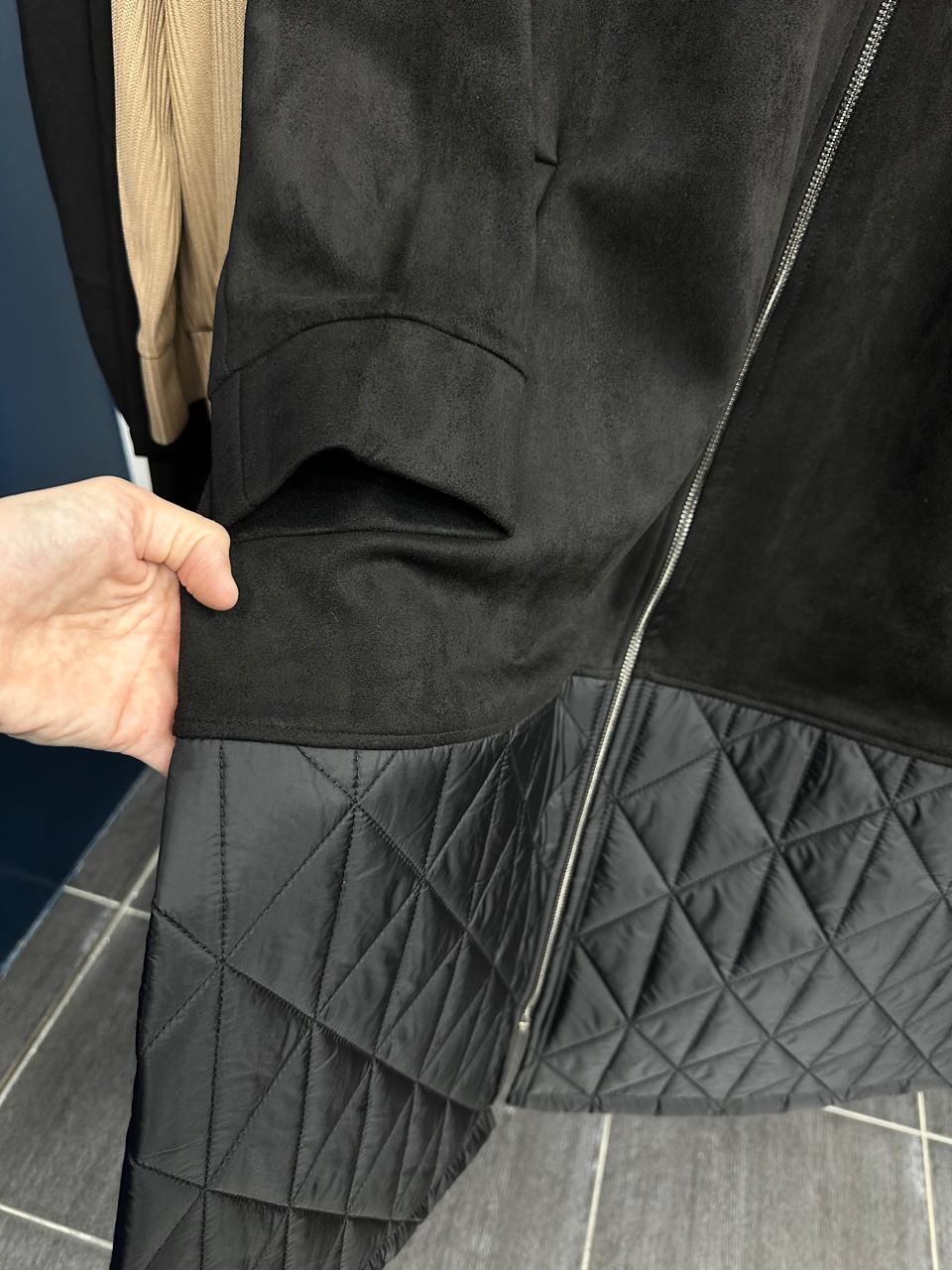 shamwan plus size black jacket