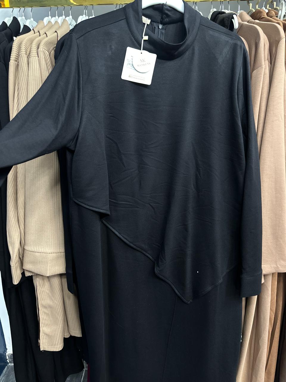 plus size black short set