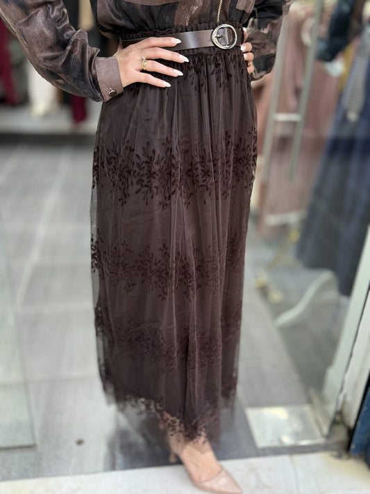 Chiffon skirt