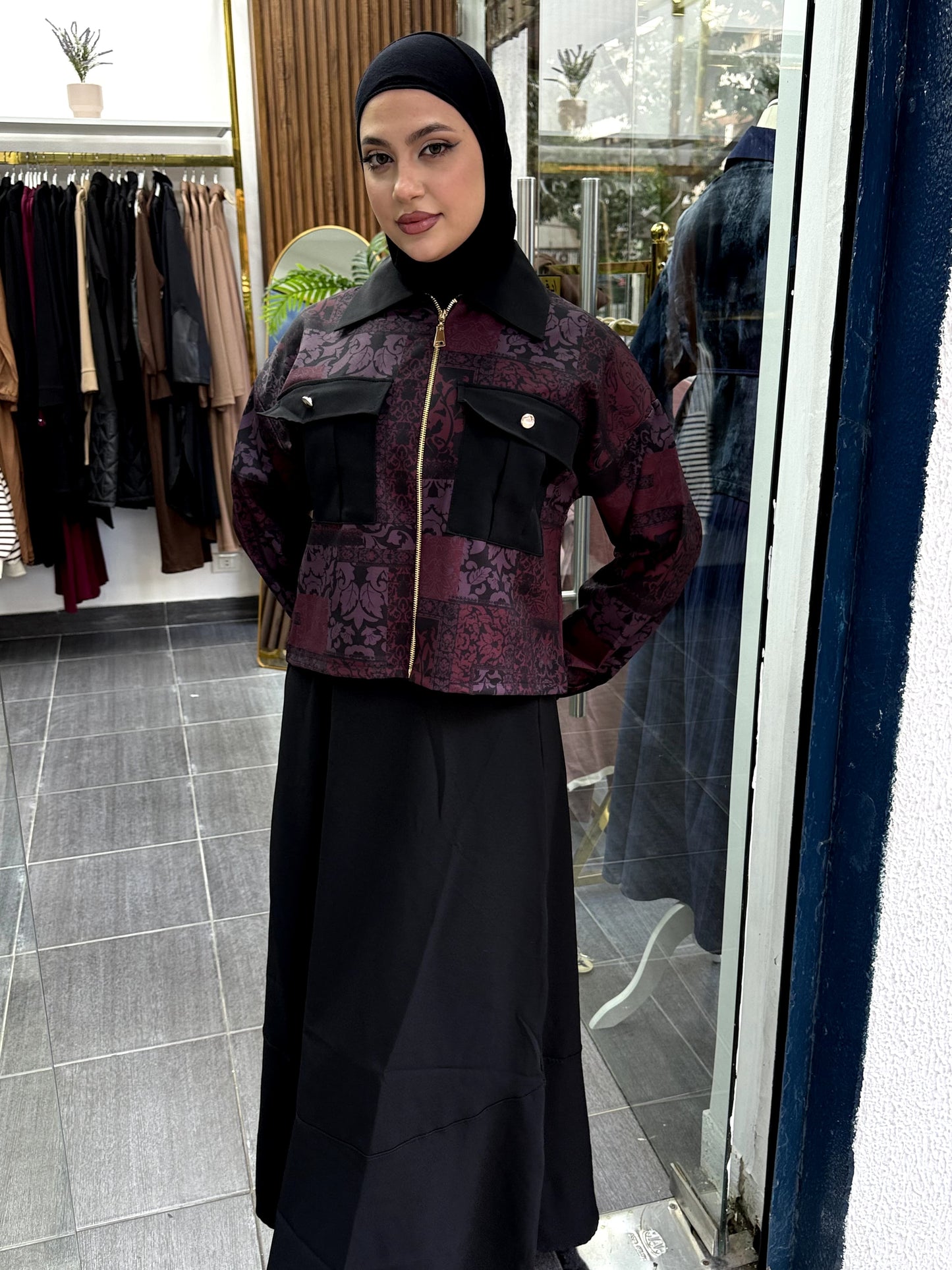 Black bordeux set