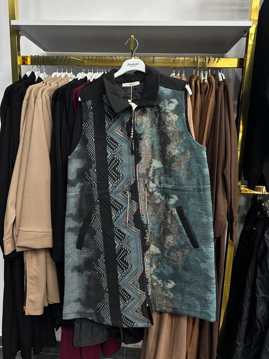 sleeveless plus size vest