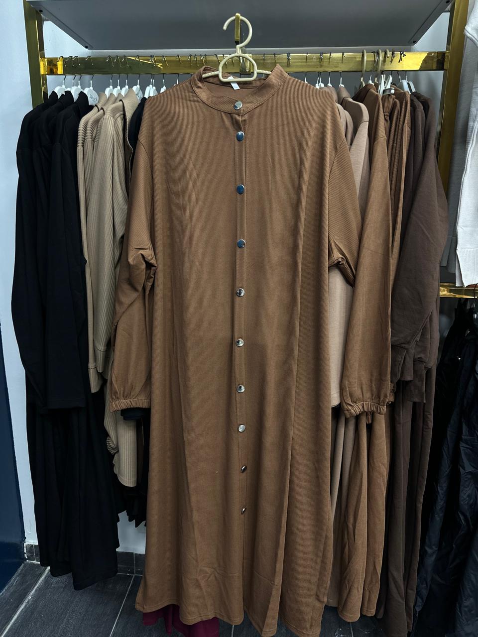 plus size brown set 25