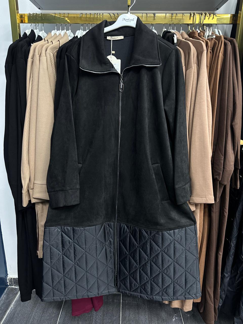 shamwan plus size black jacket